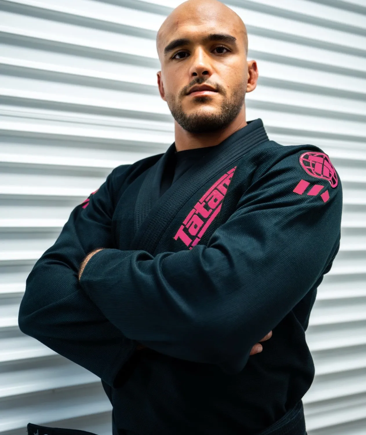 Tatami Pro Series kimono BJJ nero rosa A2L leggero