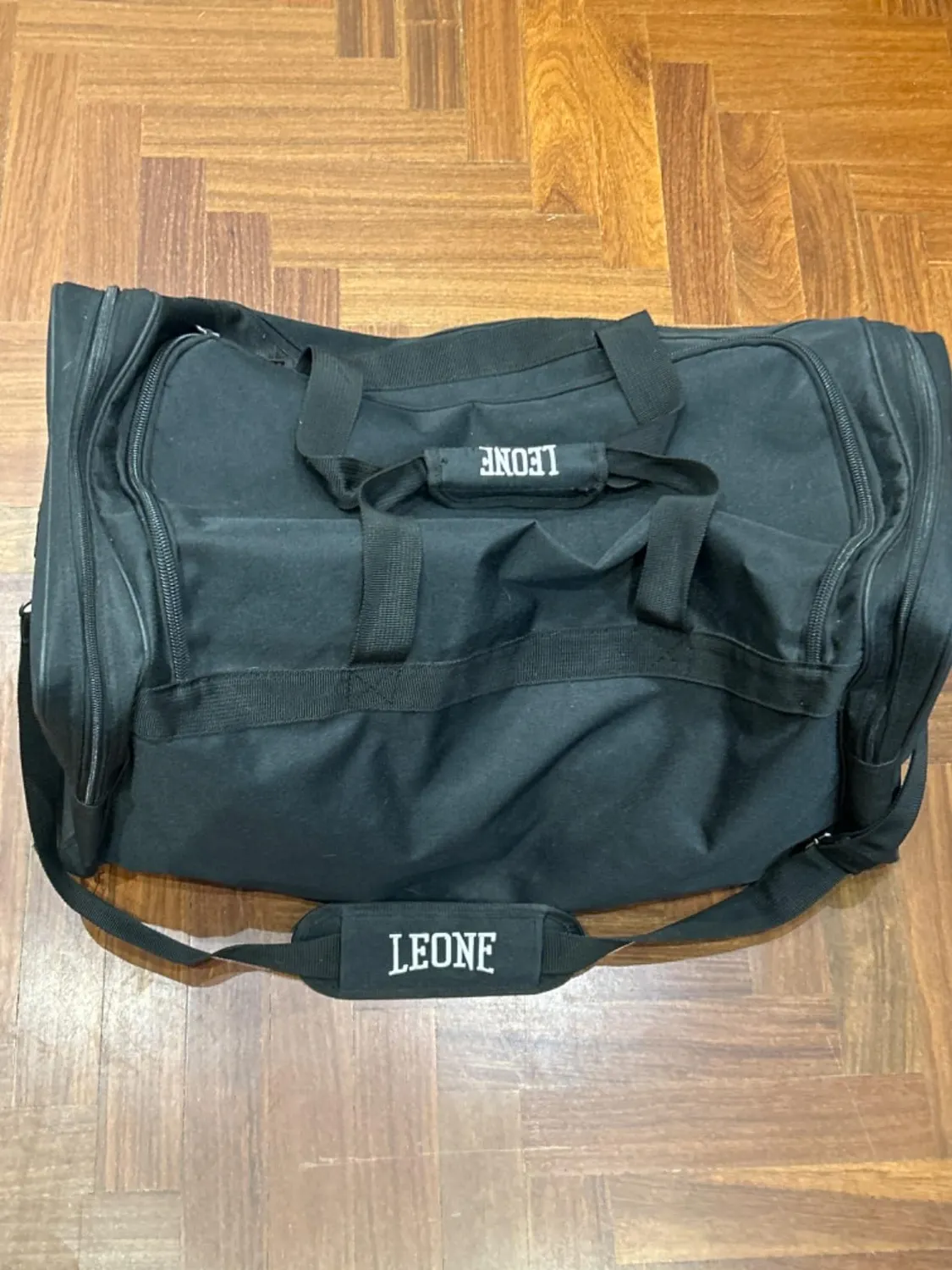 Leone1947 AC909 borsone sportivo blu 80 litri