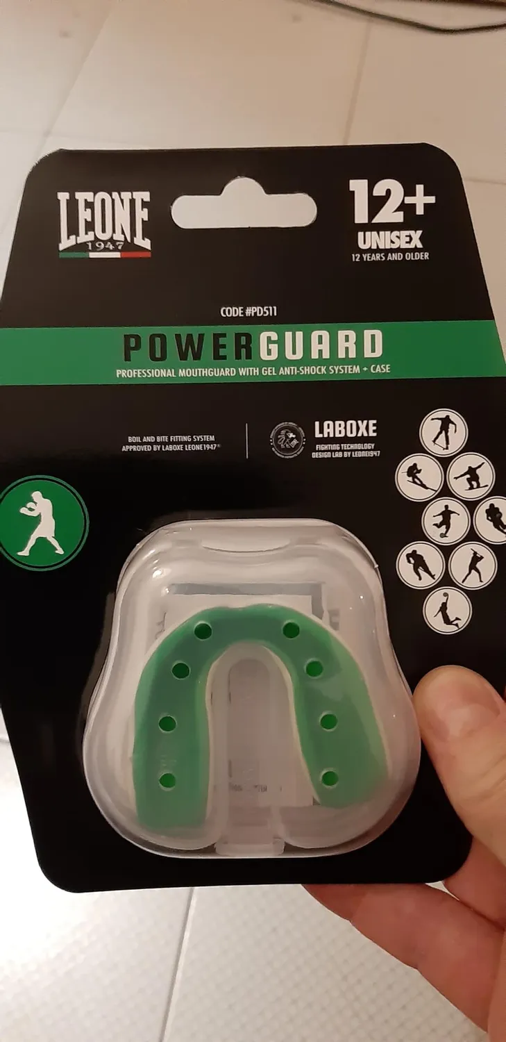 Leone 1947 Powerguard paradenti gel boxe modellabile