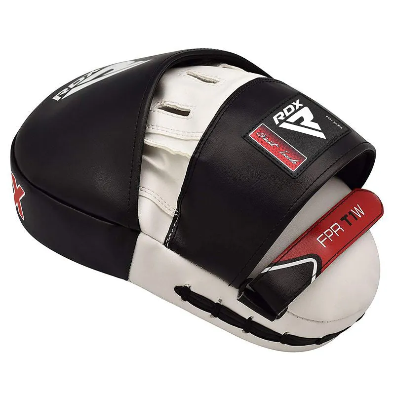 RDX T1 focus mitts curvi coach boxe MMA protezione polso