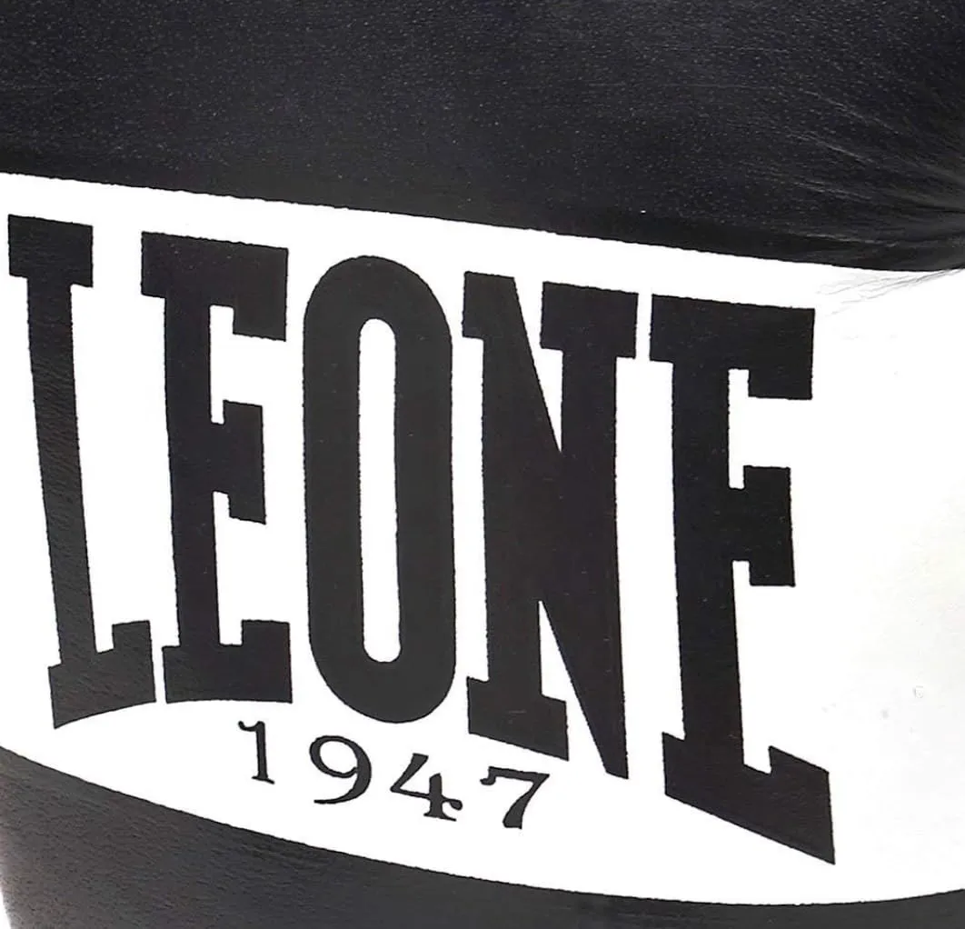 Leone1947 Shock Guantoni Boxe Pelle 10 oz Nero