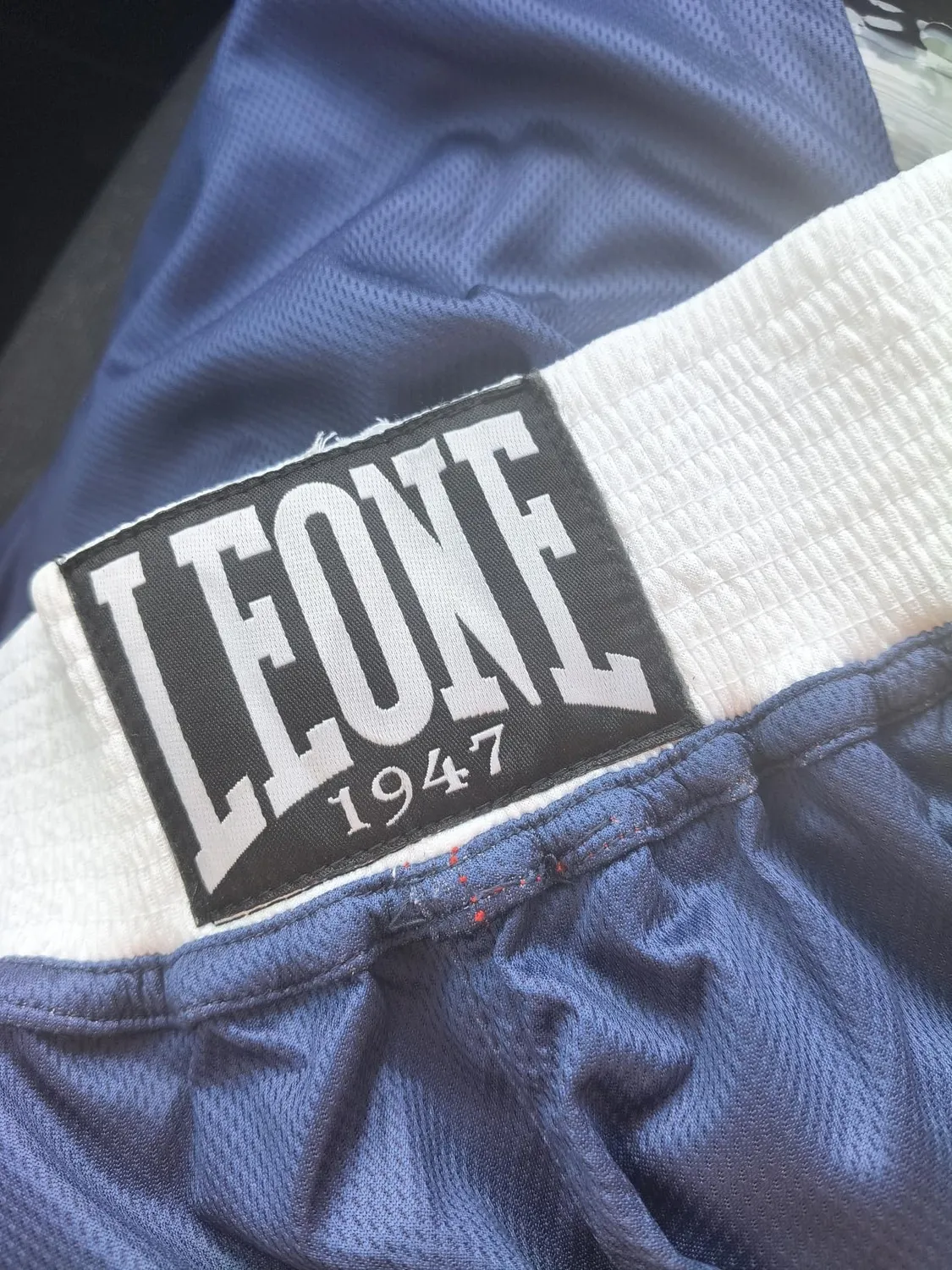 Leone1947 Double AB215 pantaloncini boxe double-face