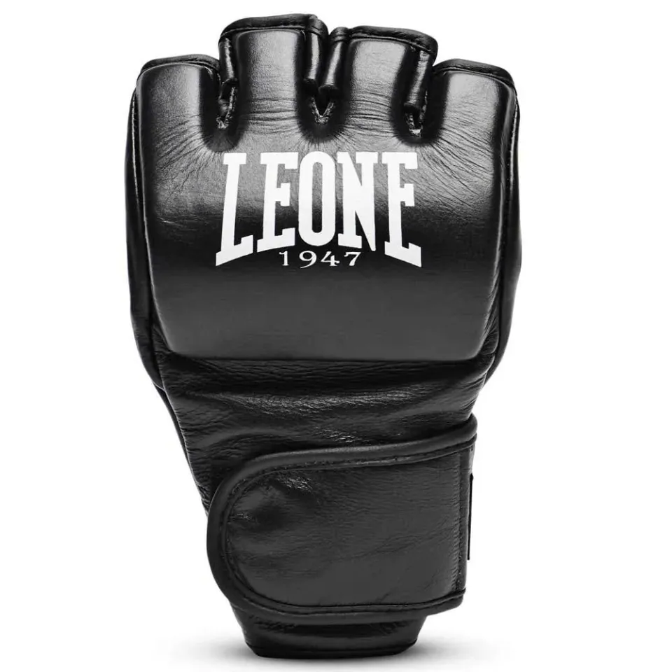 Leone 1947 Bellator GP115 Guanti MMA Nero S pelle bovino