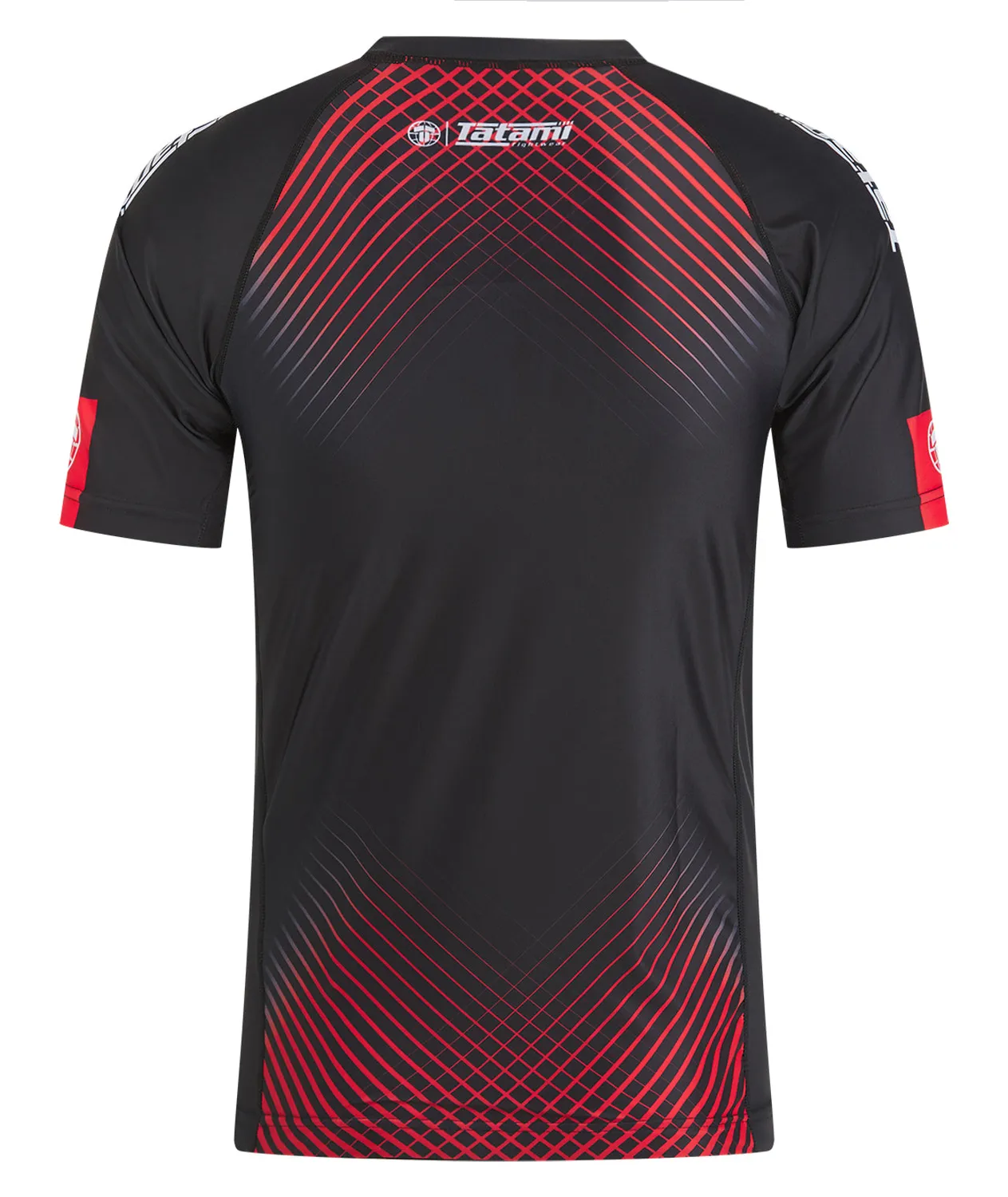 Tatami Vortex rash guard rosso riciclata uomo