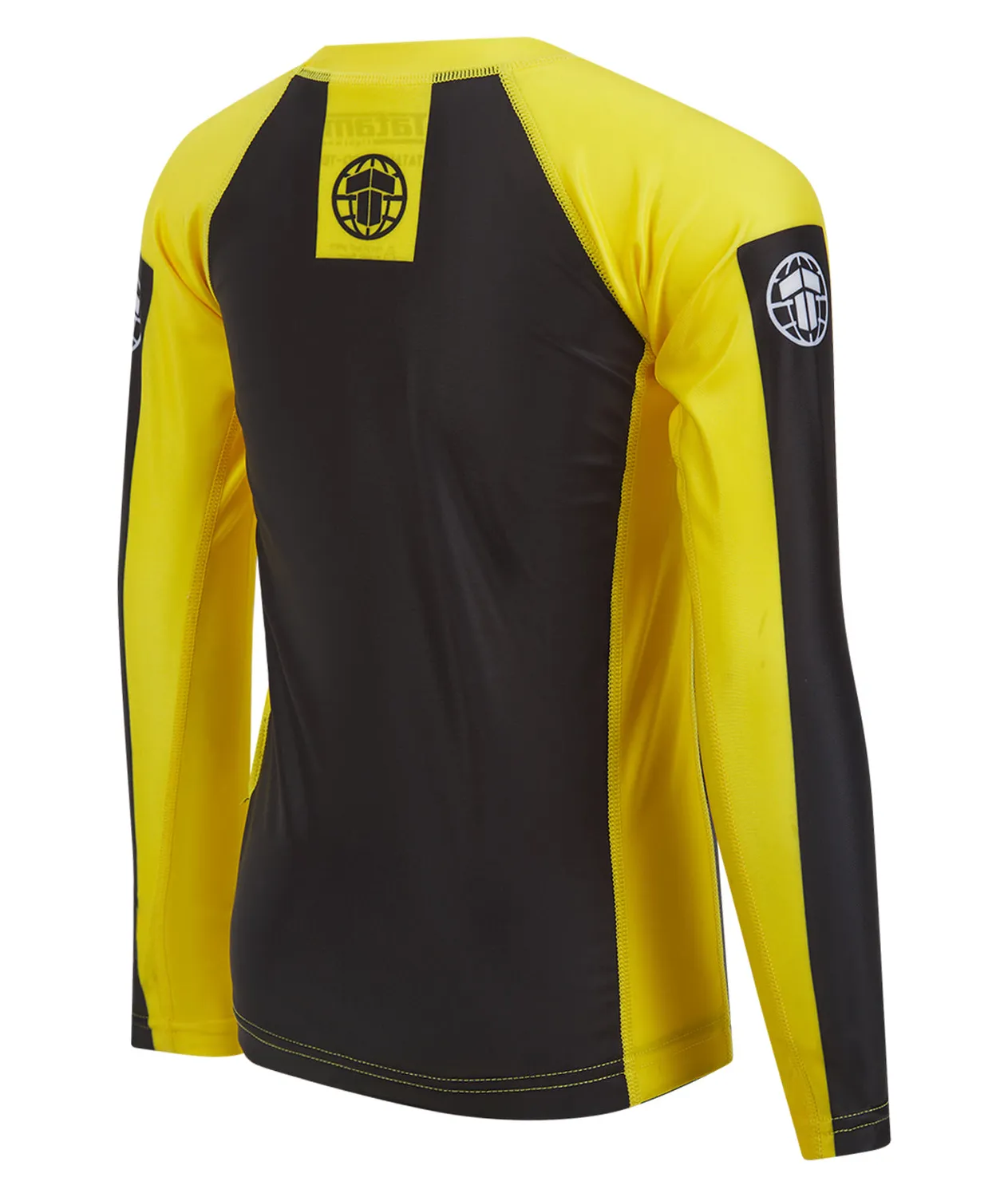 Tatami Fightwear IBJJF Ranked rash guard gialla manica lunga bambini
