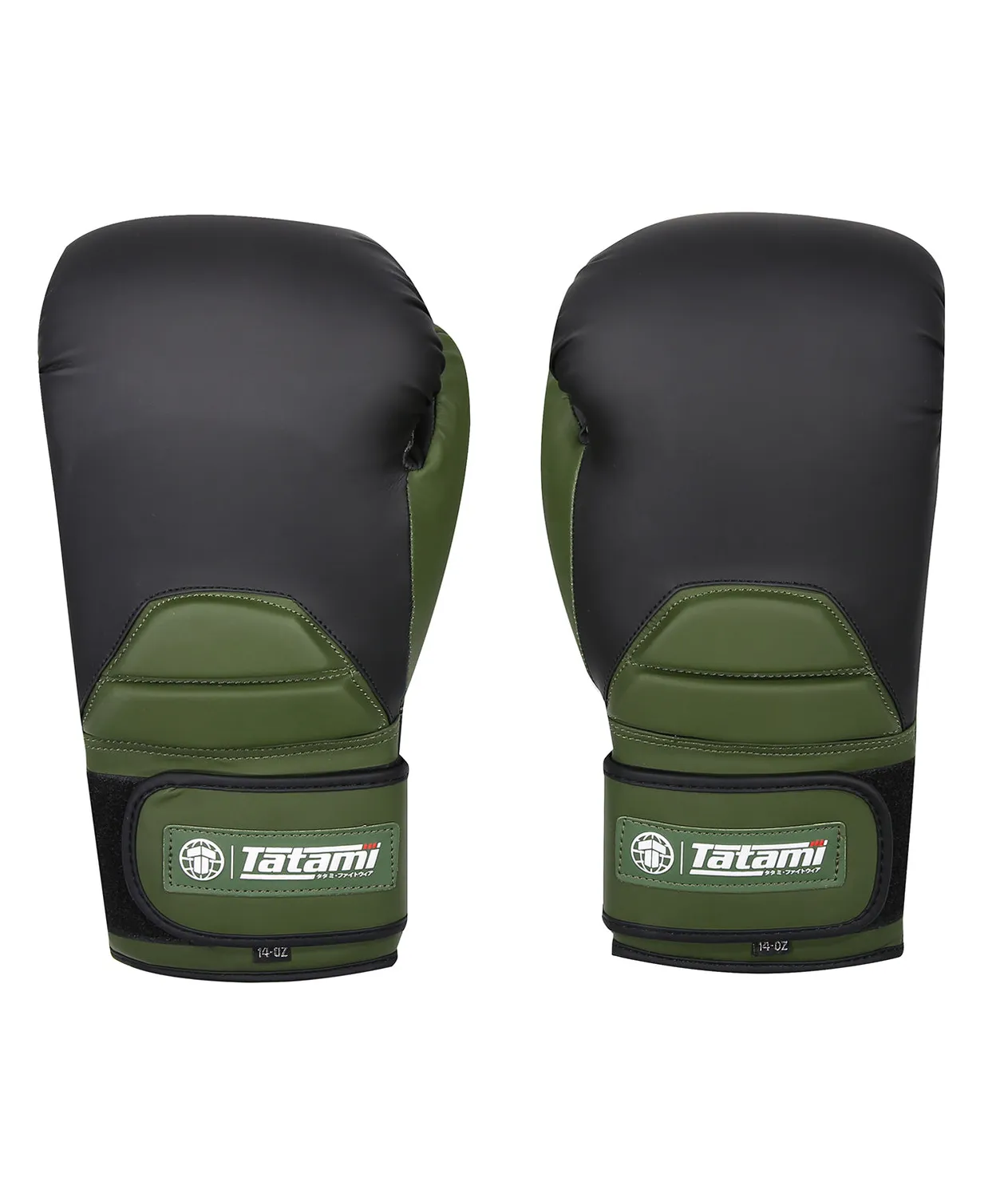 Tatami Strike Guanti boxe kaki pelle PU 14oz