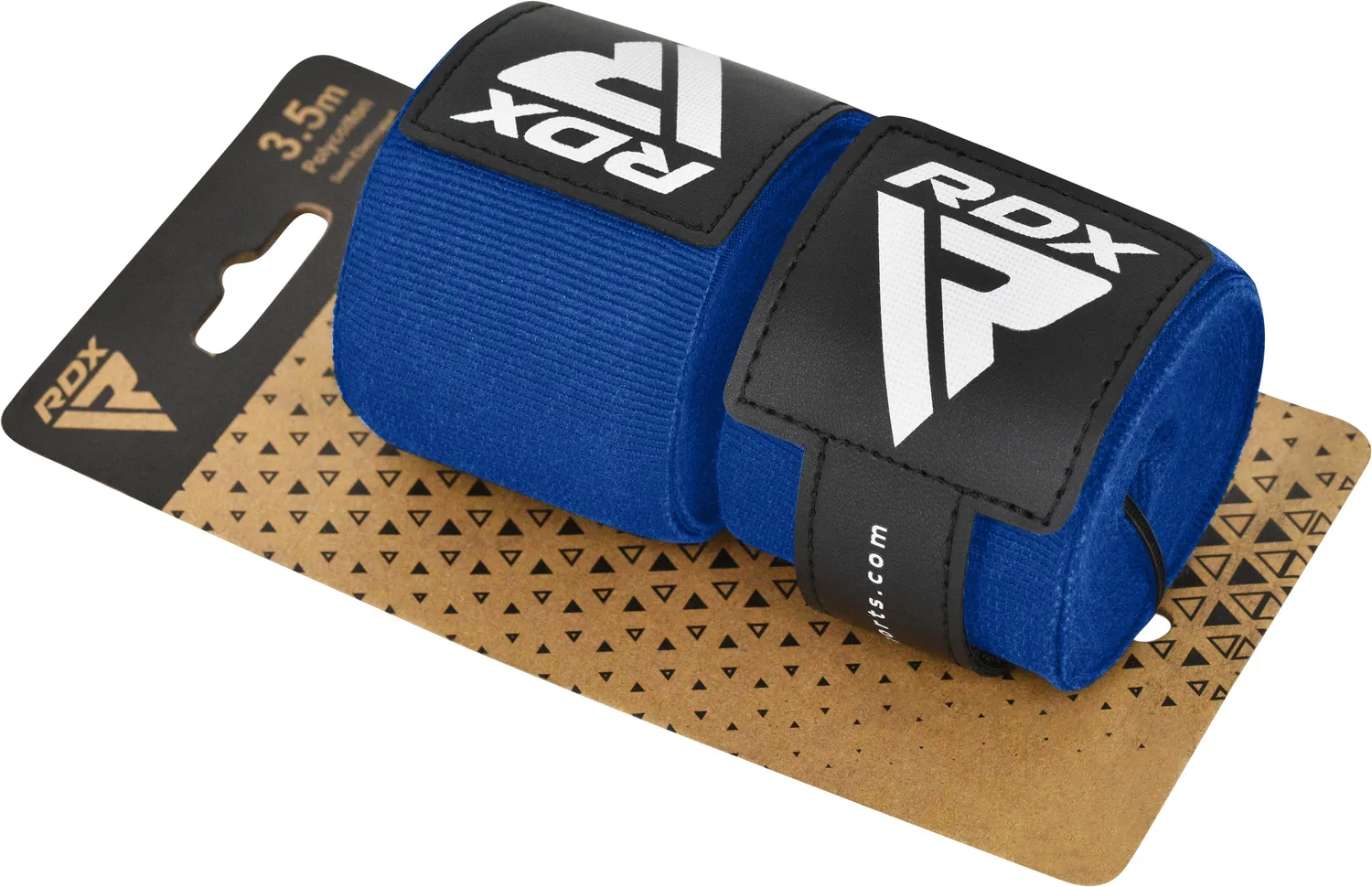 RDX IBA Fasce Boxe Blu 4,5m Cotone Omologate