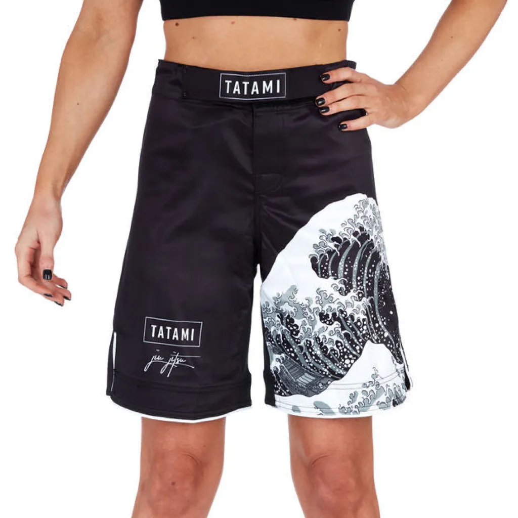Tatami Fightwear Kanagawa Shorts Grappling Donna Neri leggeri