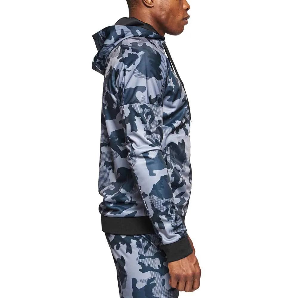 Leone1947 AB302 felpa cappuccio camo grigio XL con zip