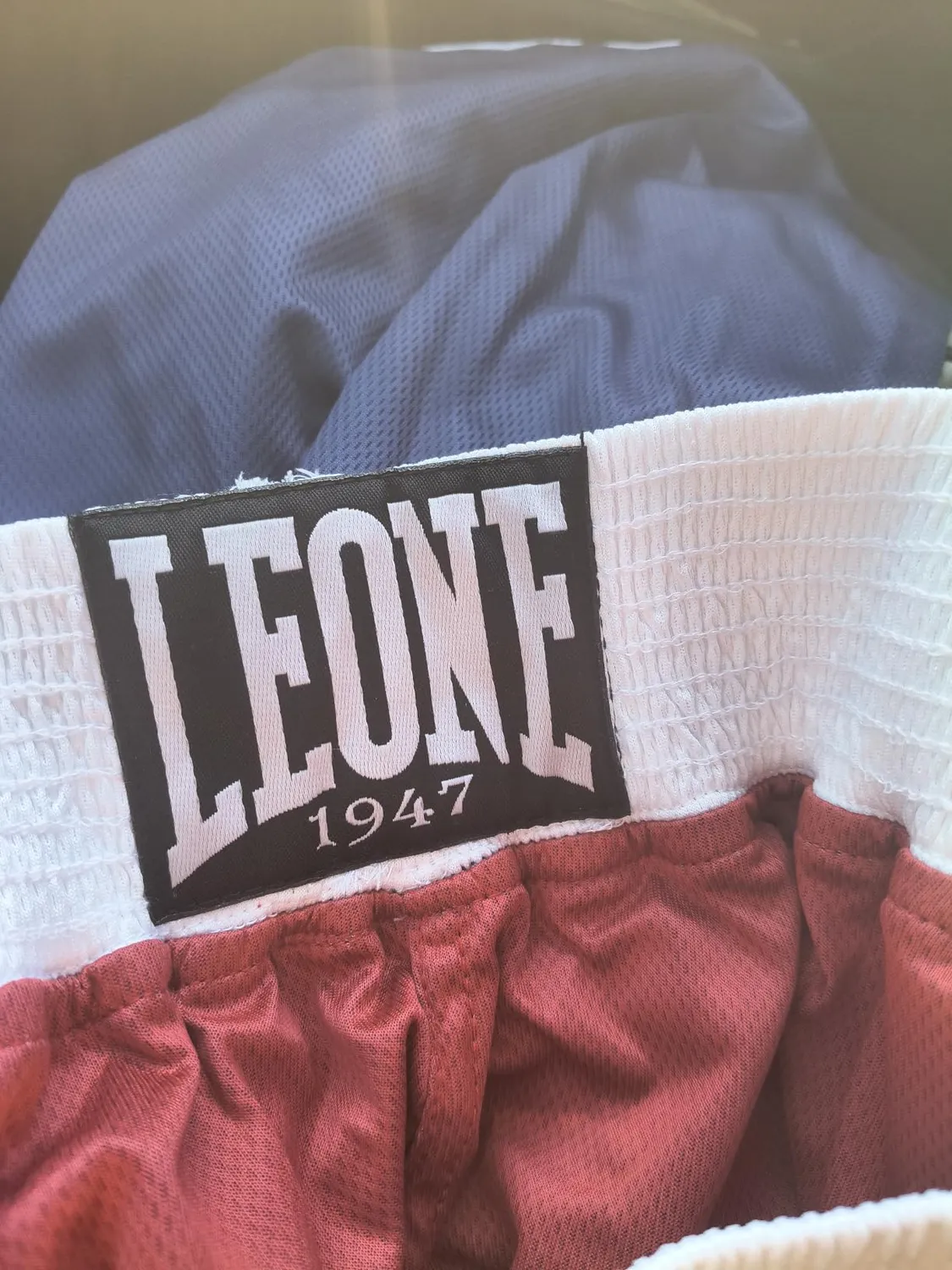 Leone1947 Double AB215 pantaloncini boxe double-face