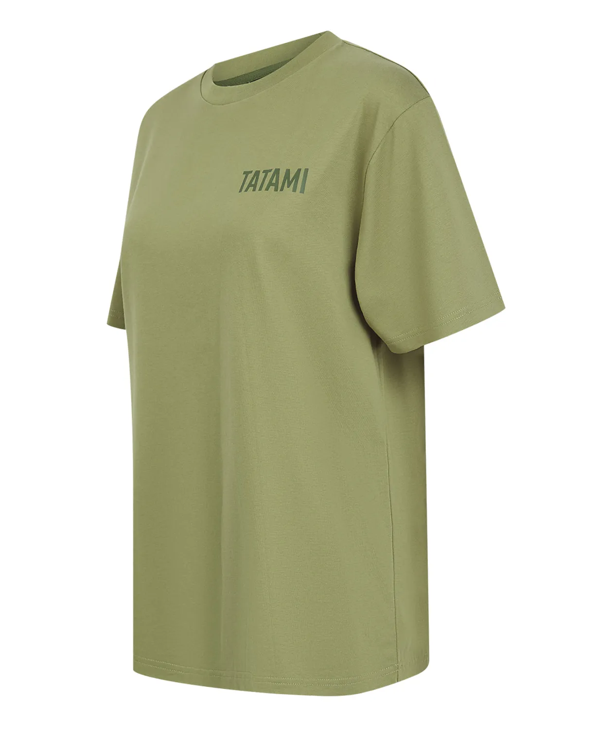 Tatami Fightwear Ladies Oversized T-Shirt maglietta verde cotone