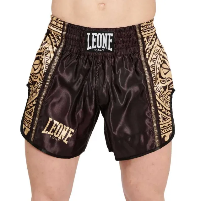 Leone1947 Haka pantaloncini thaiboxe taglia L maori