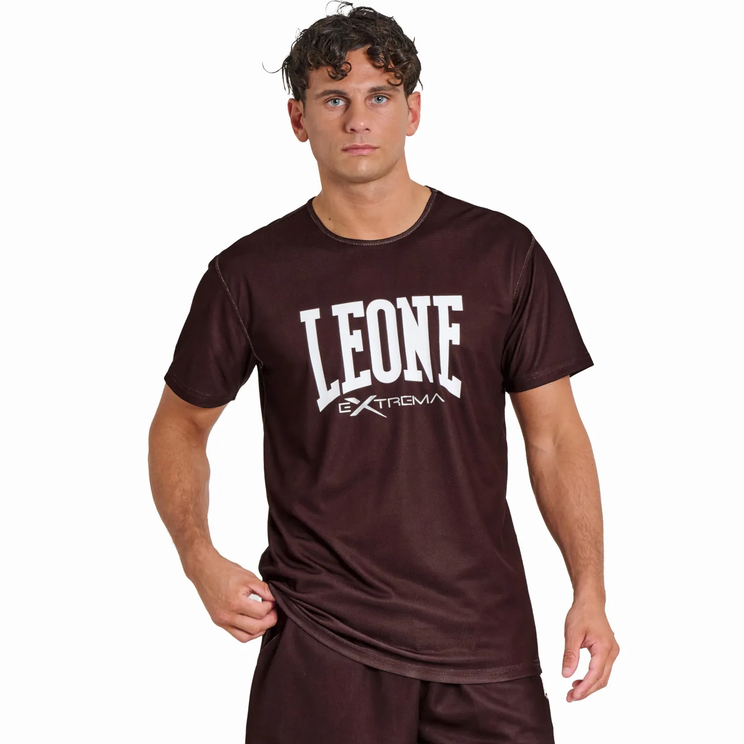 Leone 1947 ABX106 t-shirt logo poliestere leggero