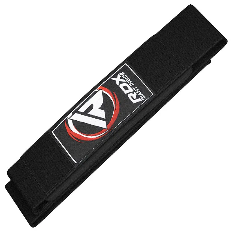 RDX W1 Straps Sollevamento Pesi Neri Cotone 52 cm Coppia