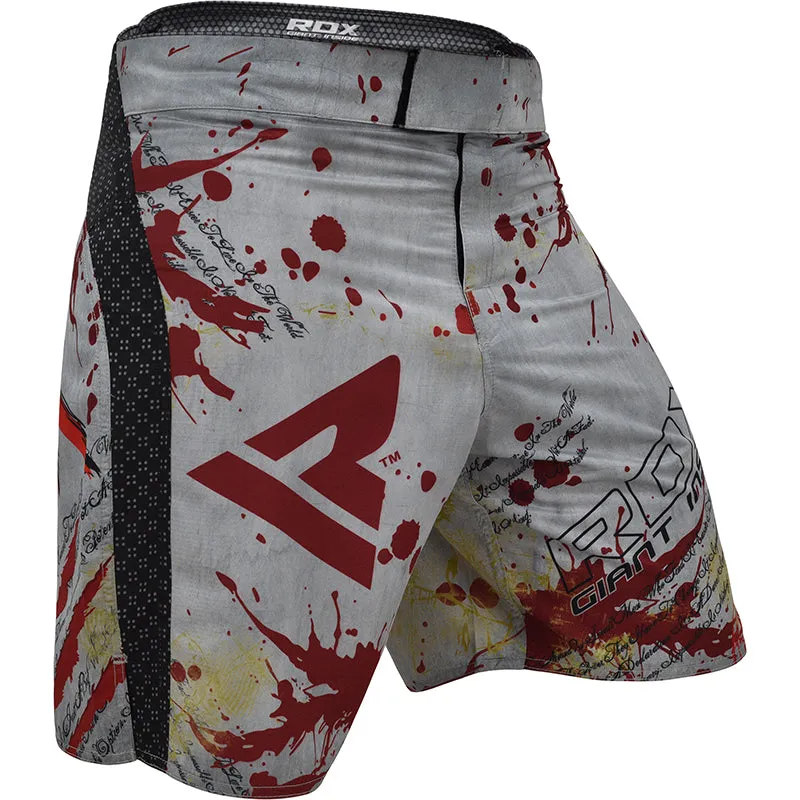RDX R3 Revenge Pantaloncini MMA Rossi Traspiranti