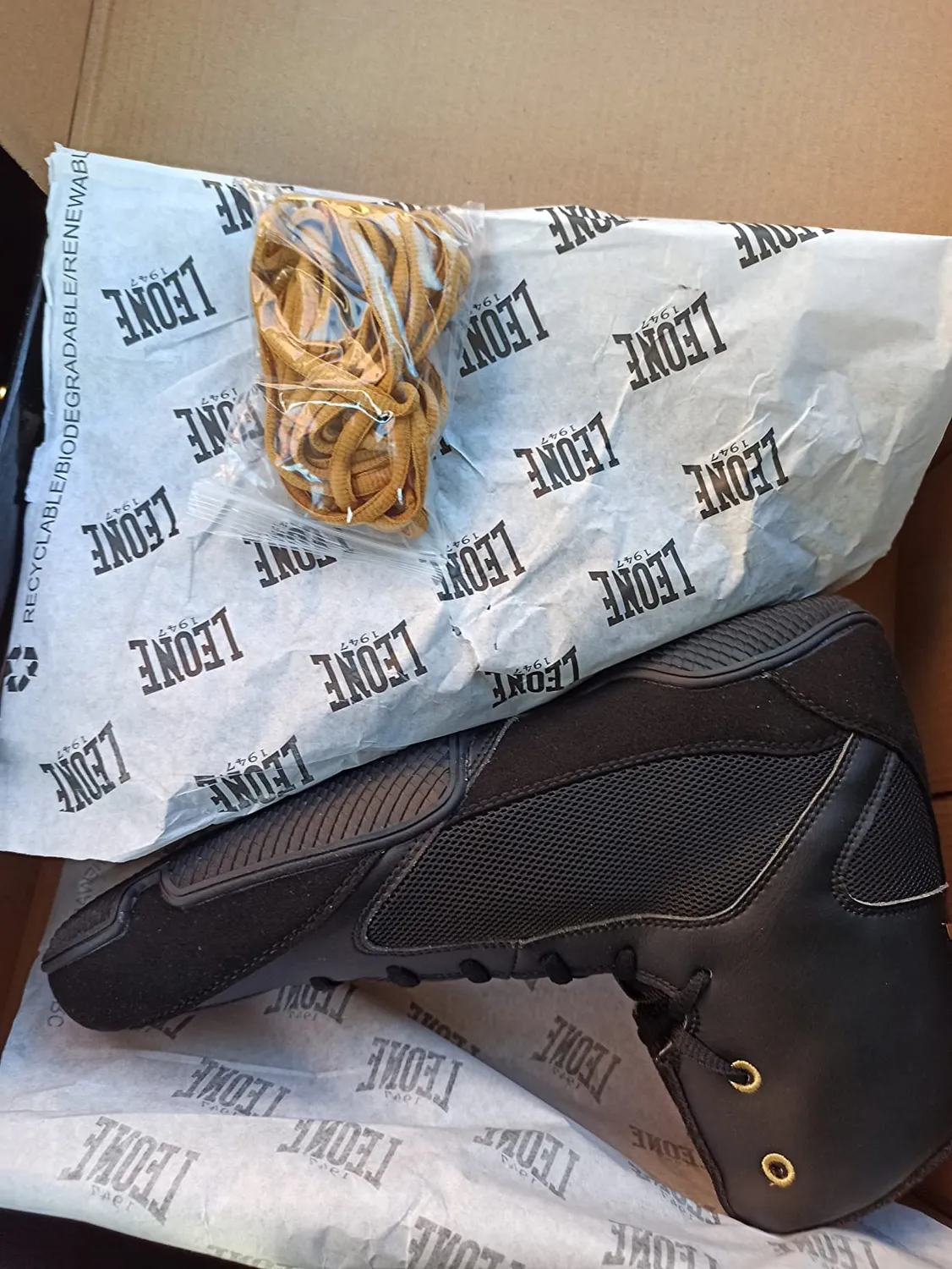 Leone1947 Premium stivaletti boxe leggeri suola avvolgente