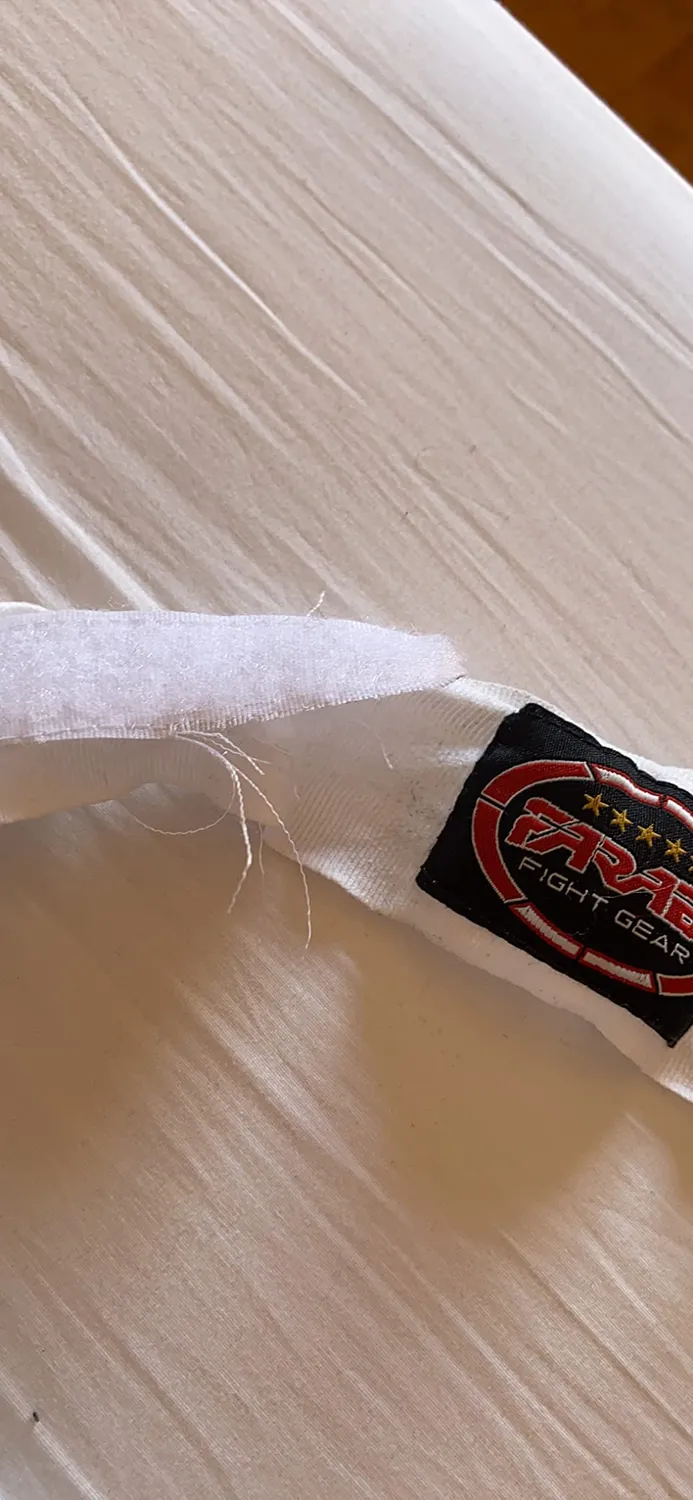 Farabi bendaggi boxe bambini rosa 2,5 m elasticizzati