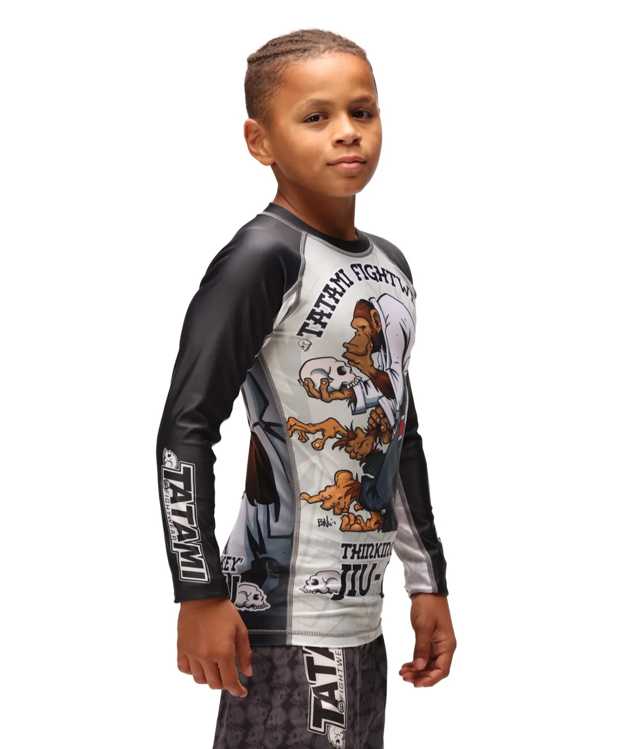 Tatami Thinker Monkey rash guard bambino manica lunga