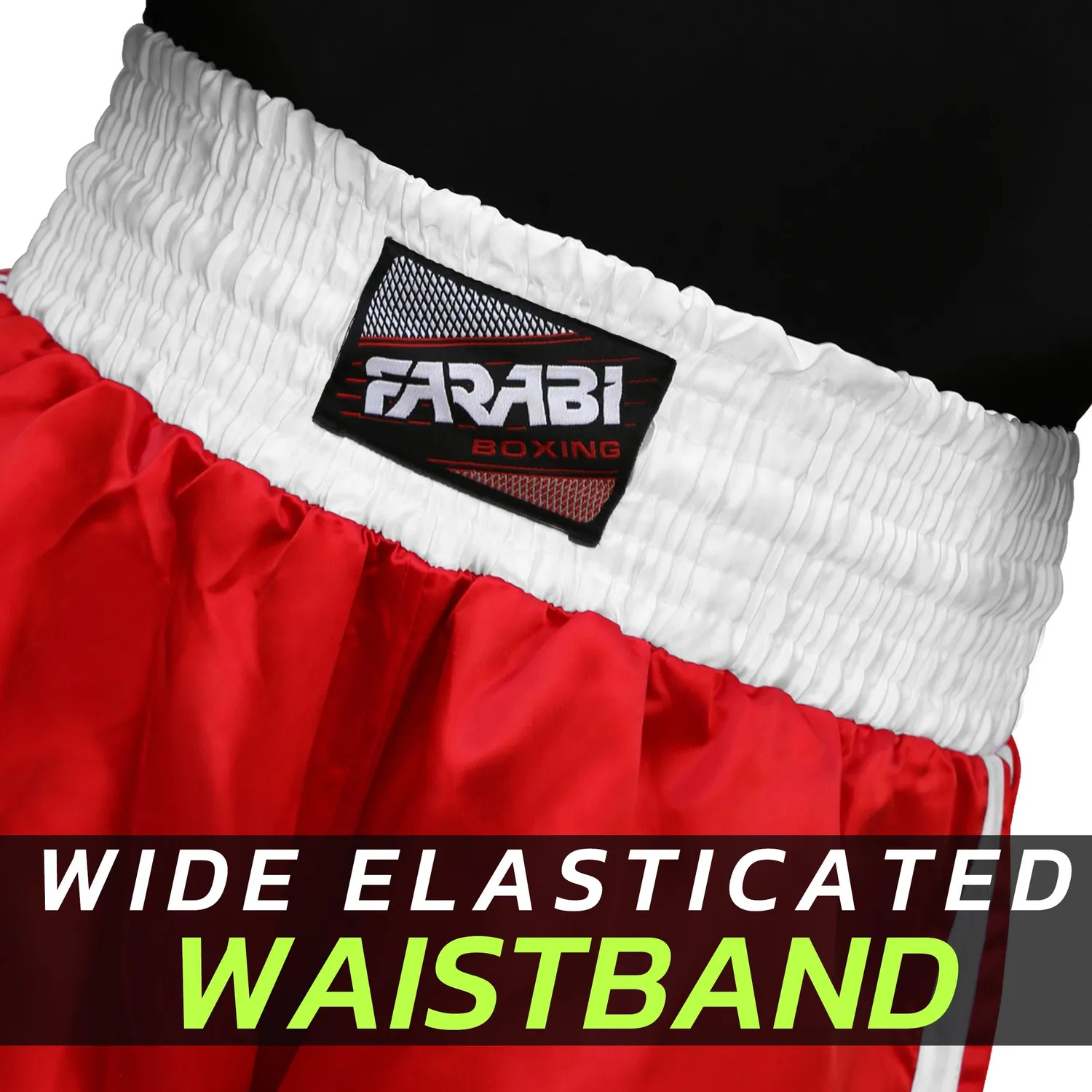 Farabi Pro Pantaloncini boxe rossi XS allenamento