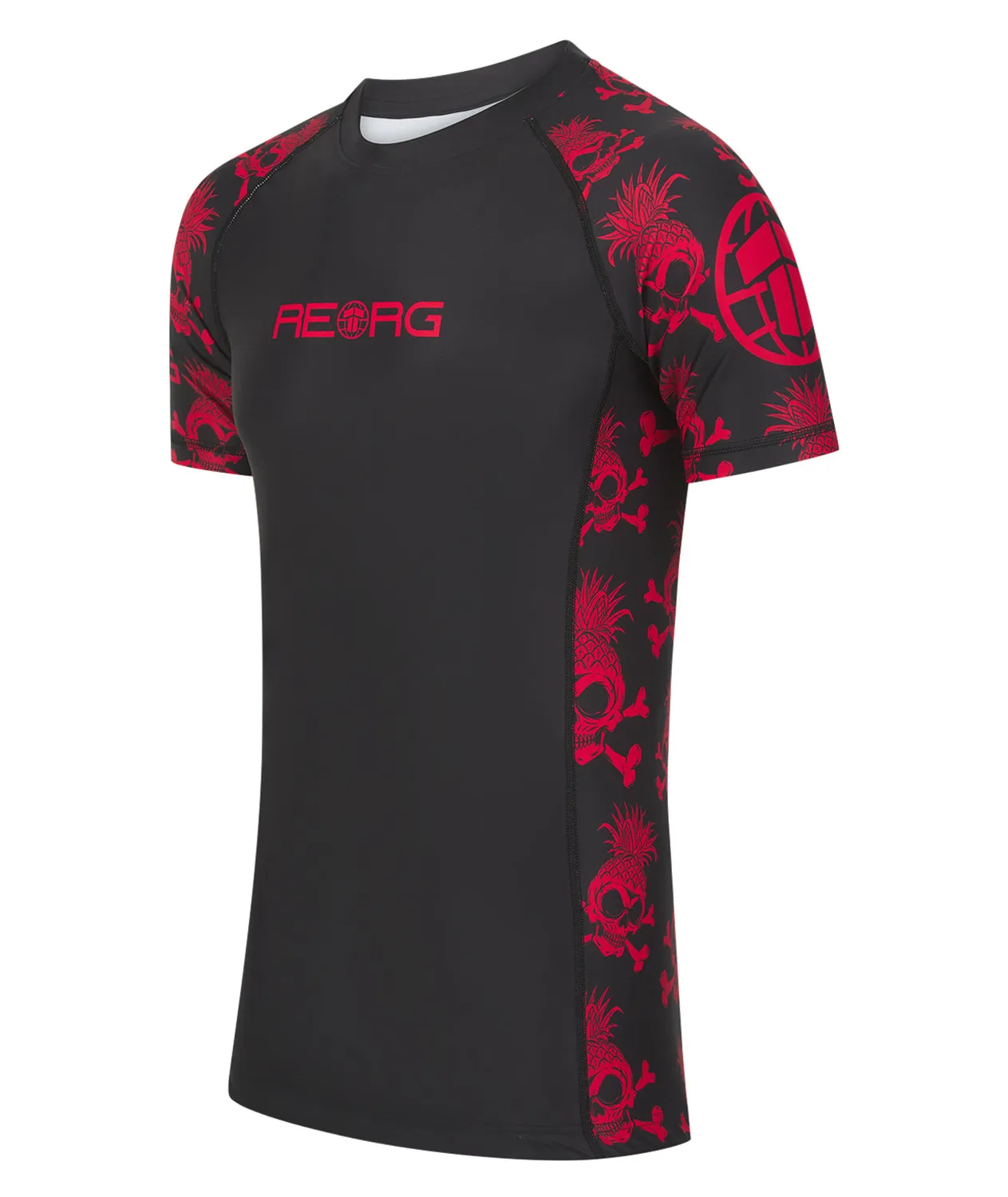 Tatami Fightwear Reorg rash guard uomo nero rosso