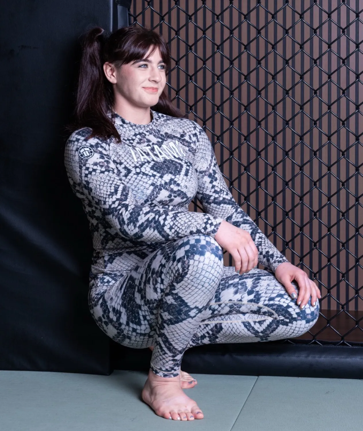 Tatami Helena Rash Guard Snake Donna Maniche Lunghe
