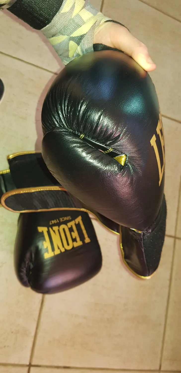 Leone 1947 Italy'47 guantoni boxe 14 oz pelle