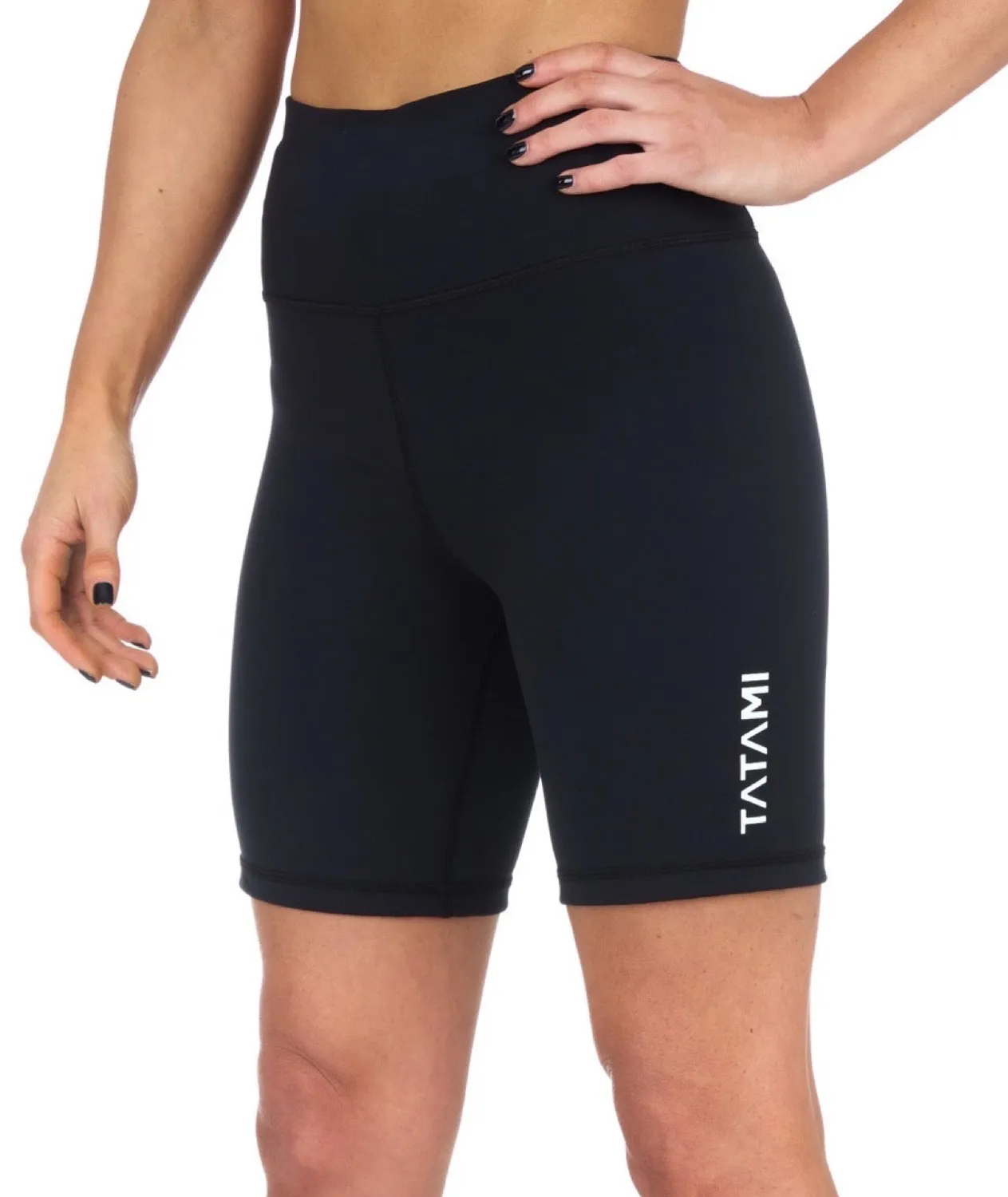 Tatami Peak Longline shorts donna neri squat proof