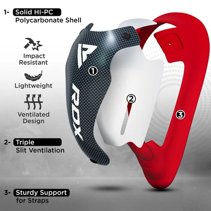 RDX 1N Conchiglia Protezione Inguine Gel Nero