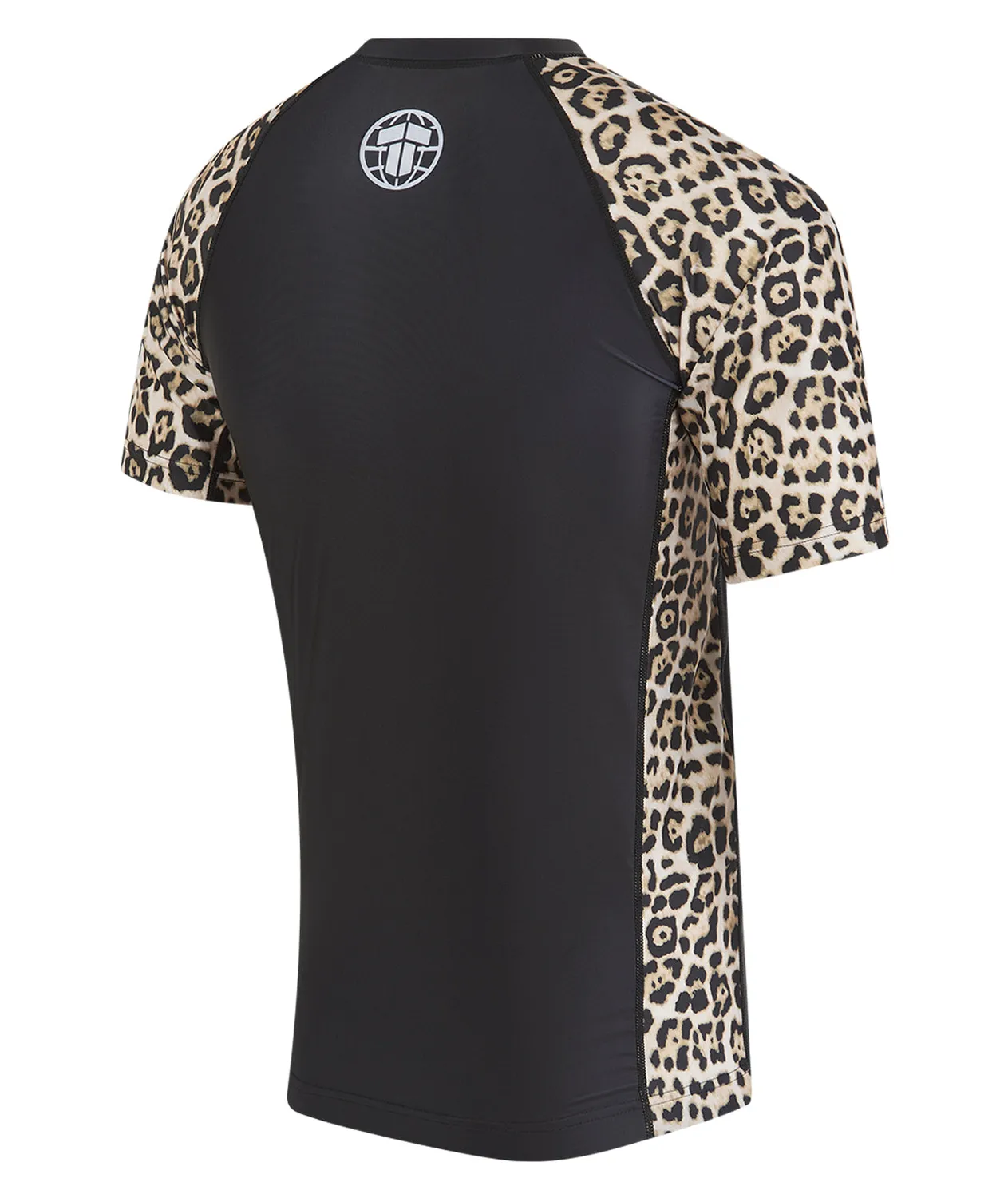 Tatami Recharged rash guard leopard corta