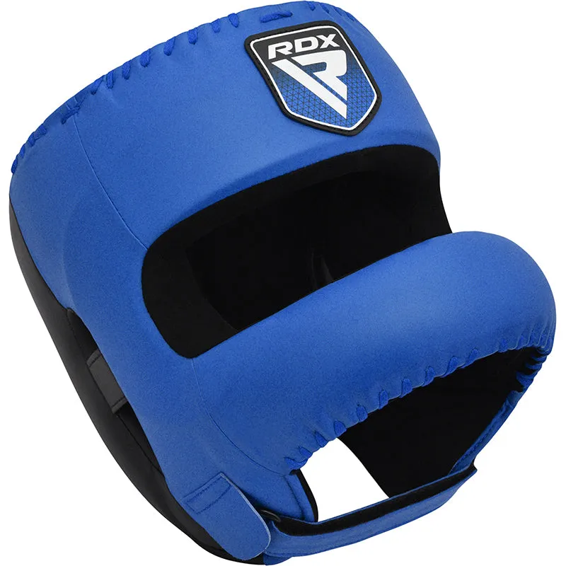 RDX Apex Casco Boxe con Paranaso Rosso Protezione
