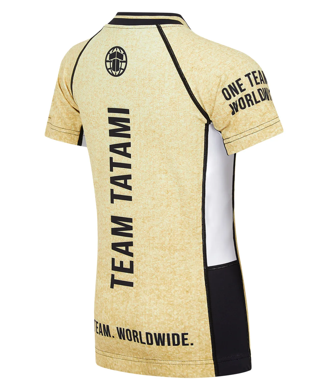 Tatami Fightwear Team rash guard bambino maniche corte oro