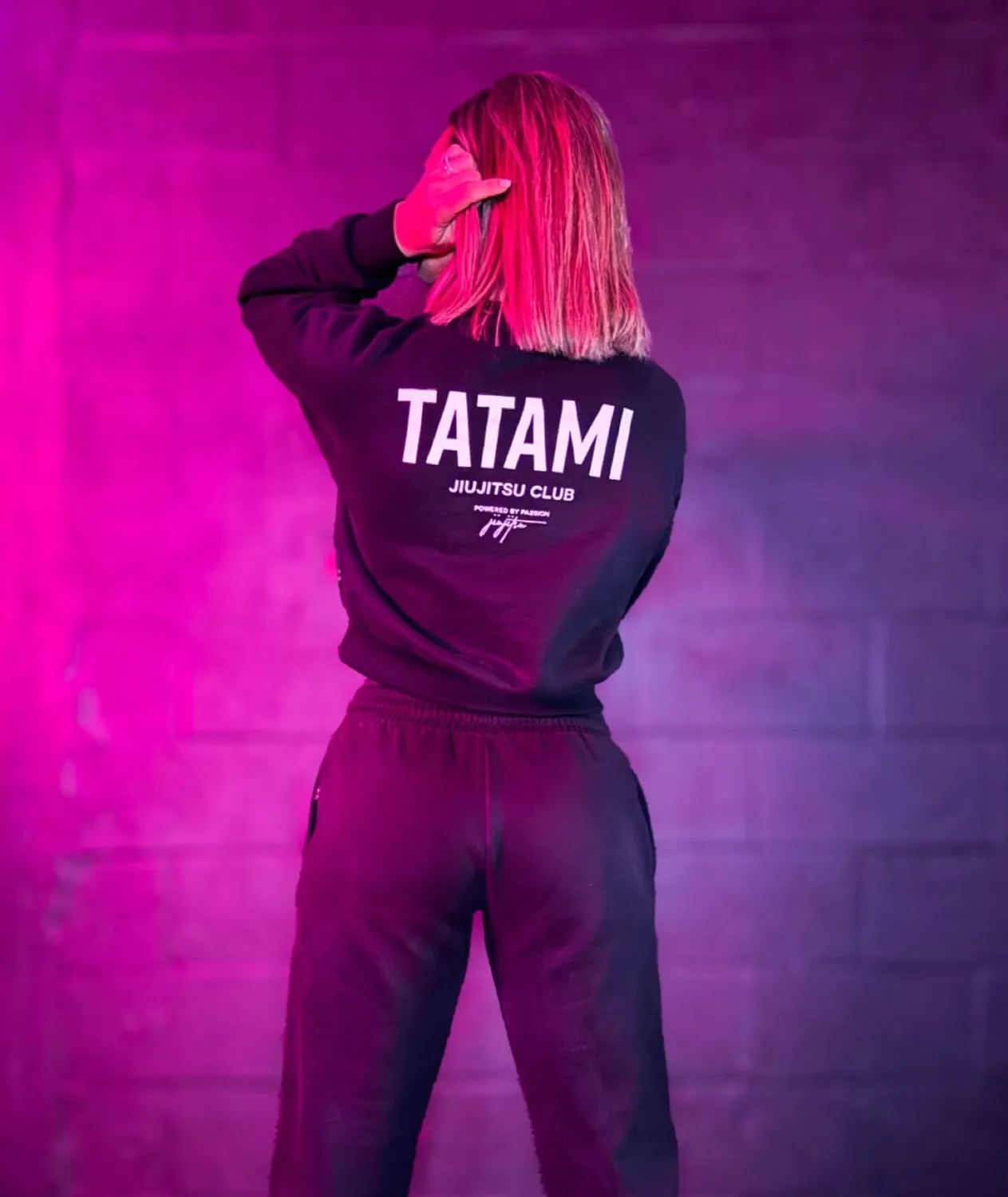 Tatami Fightwear JJ Club Cropped felpa donna nera