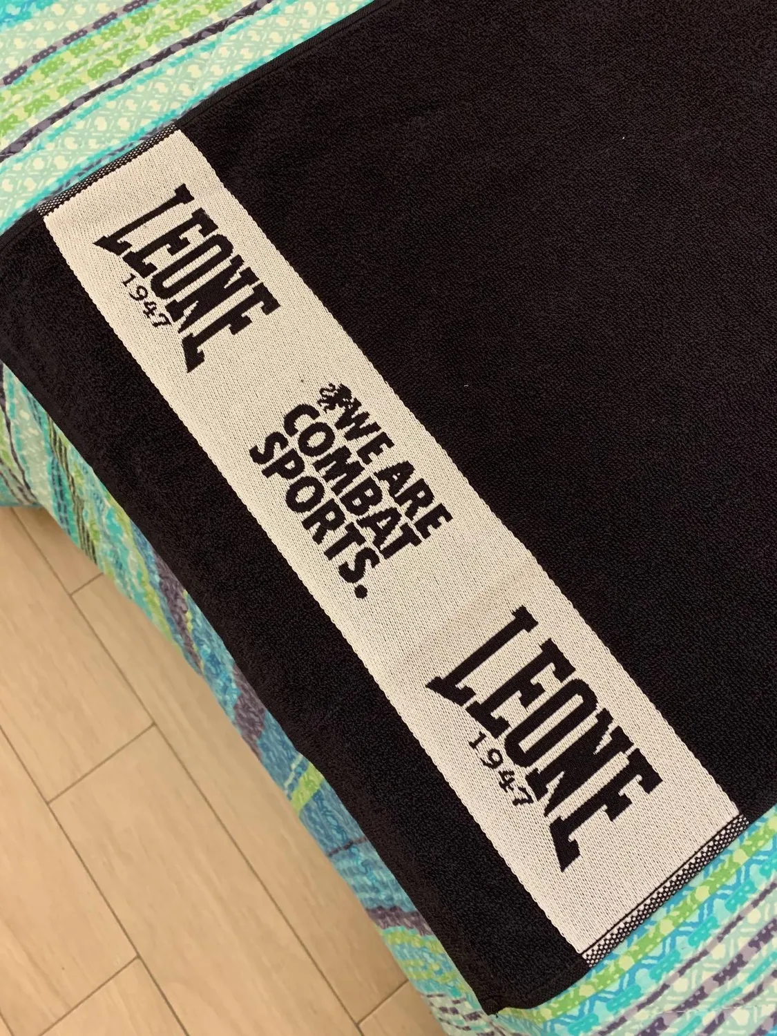 Leone 1947 AC915 telo panca nero in spugna palestra