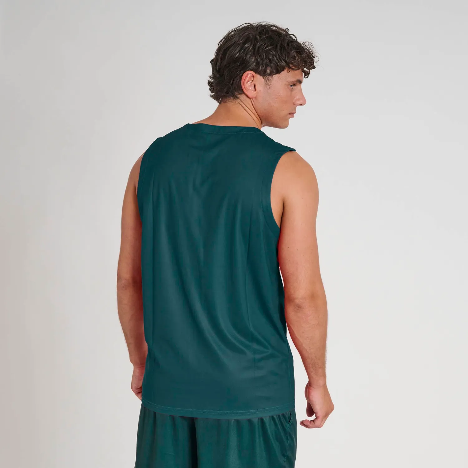 Leone 1947 Classic ABX326 smanicato uomo verde petrolio S