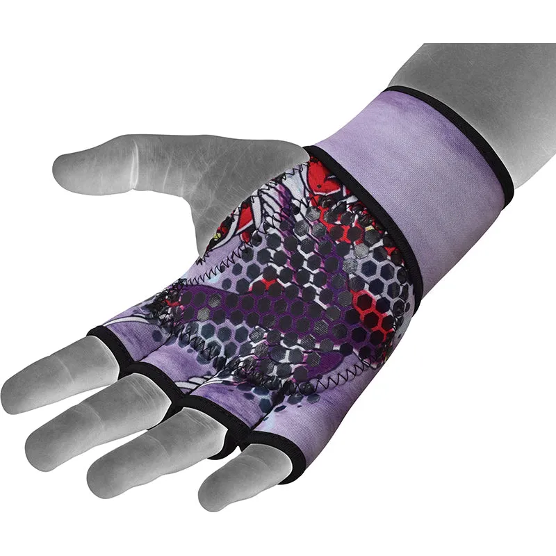 RDX T6 Guanti Palestra Donna M/L Neoprene con Polsiera