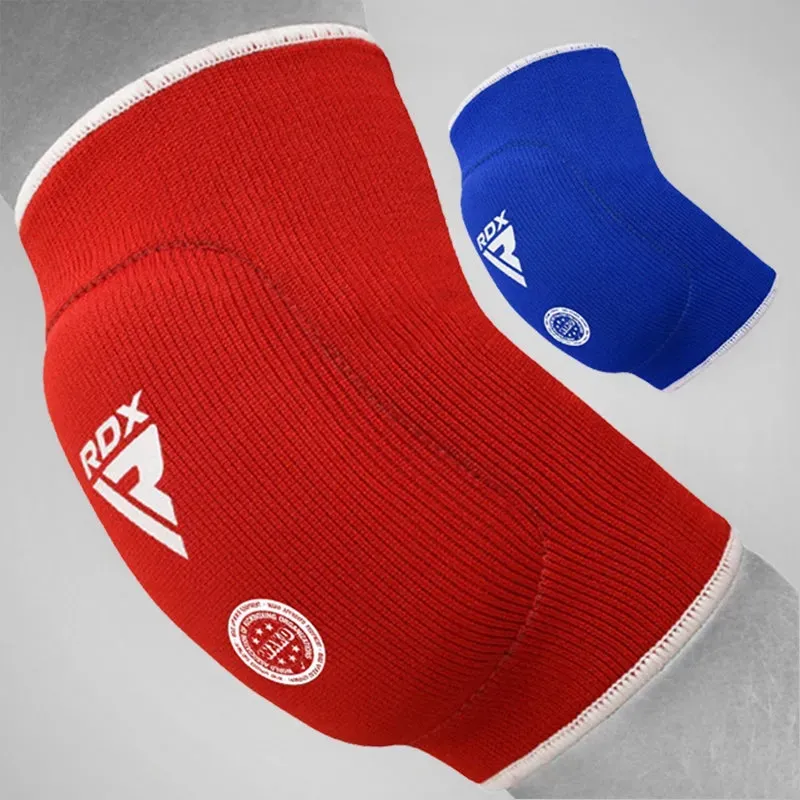RDX WAKO gomitiera reversibile rosso-blu imbottita