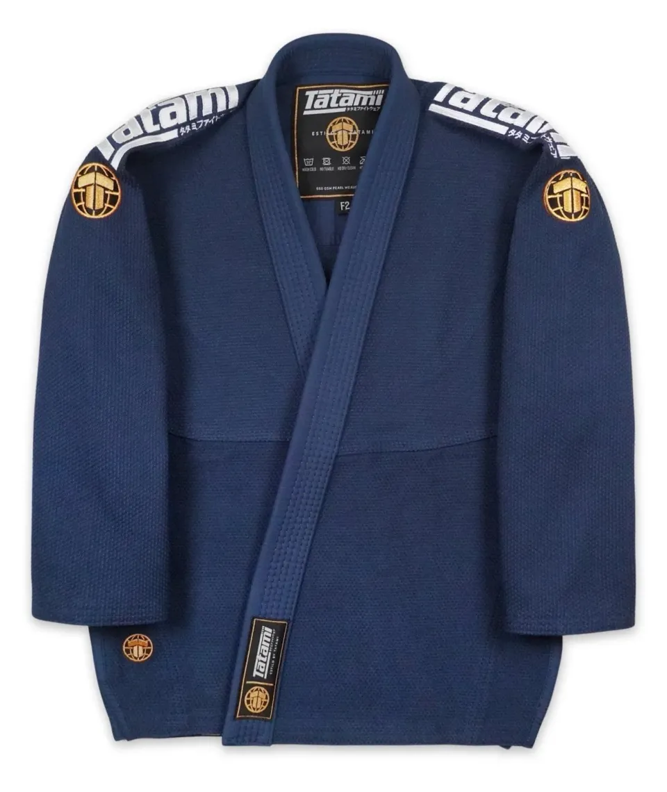 Tatami Estilo Gold Label Kimono BJJ Petrolio Donna