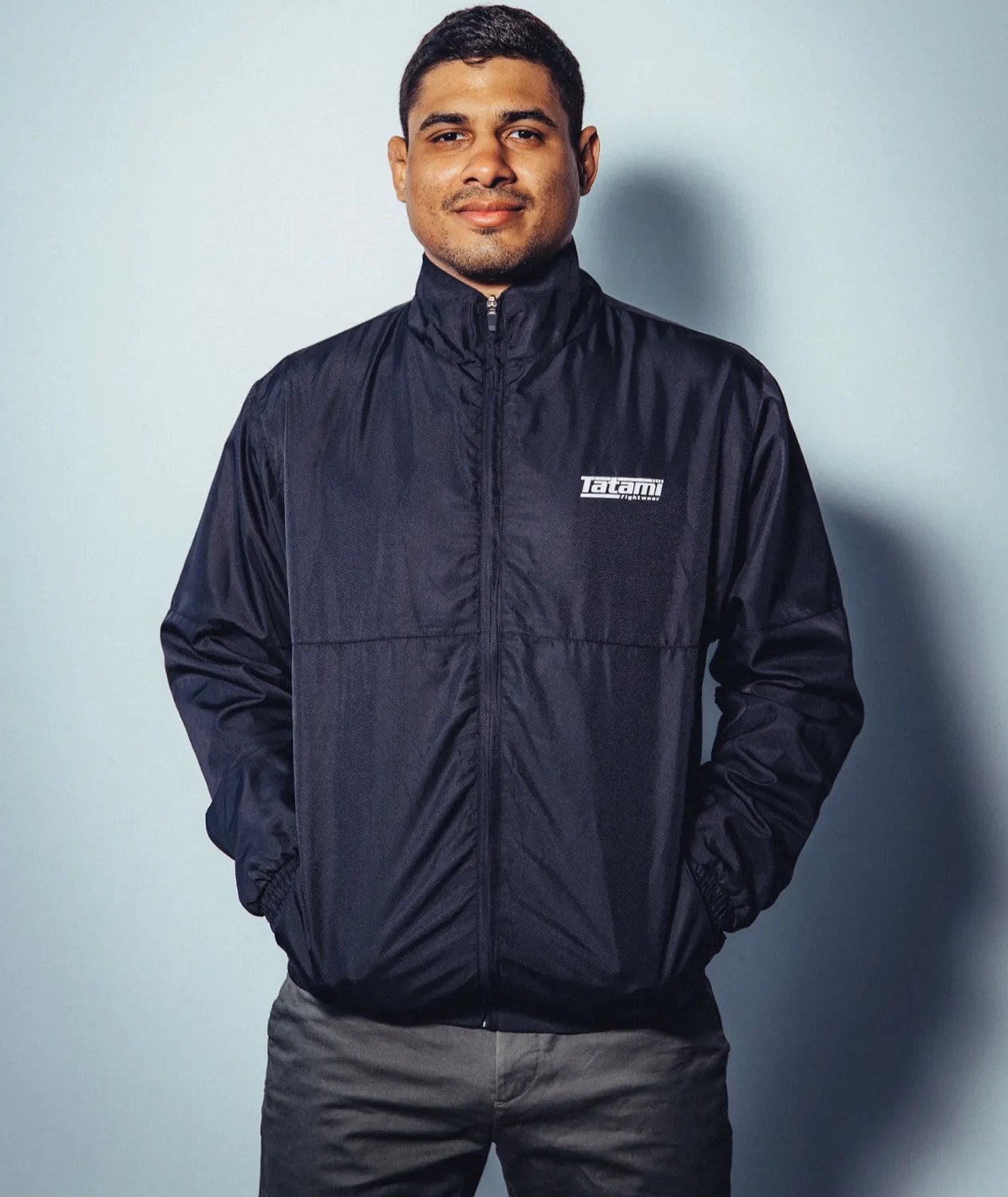 Tatami Training Jacket Giacca Uomo Nera Antipioggia