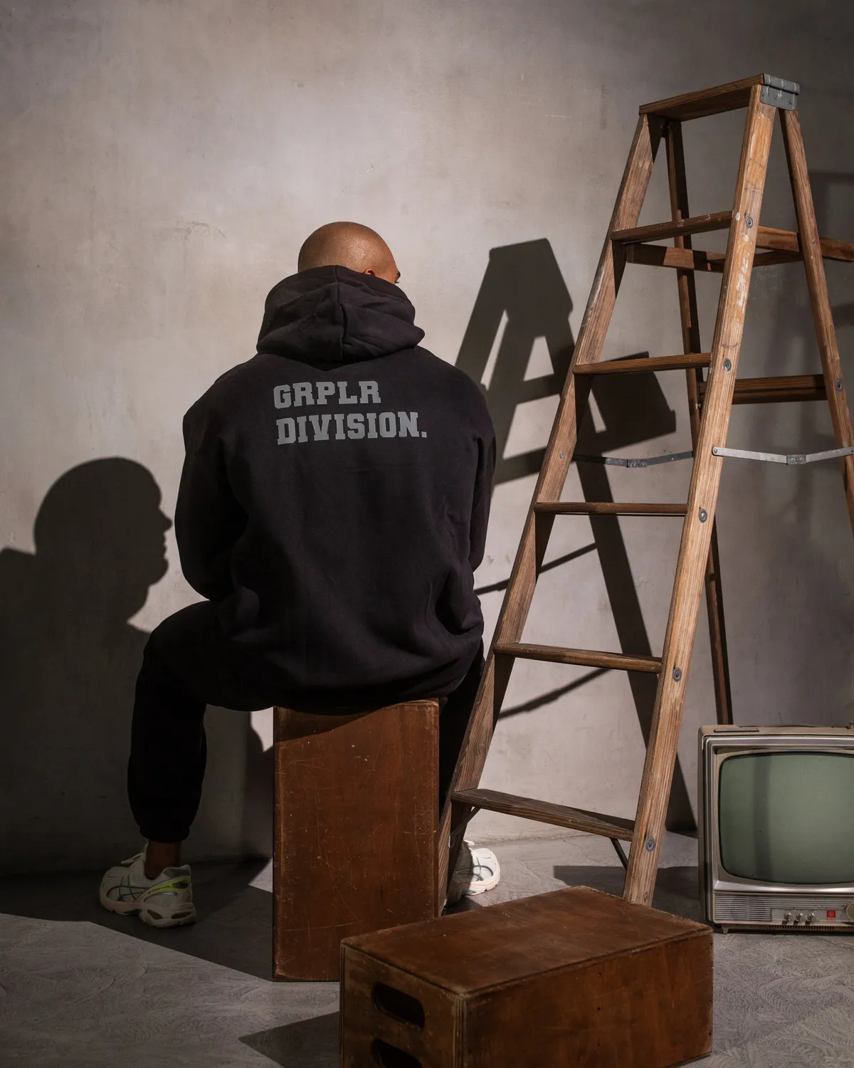Tatami Fightwear GRPLR Division hoodie nero oversize pesante