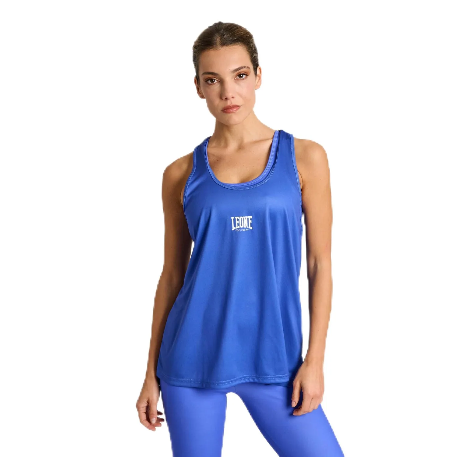 Leone1947 Logo Canotta Donna palestra fitness leggera