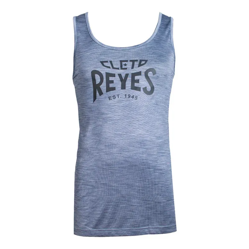 Cleto Reyes Tulio top training blu poliestere