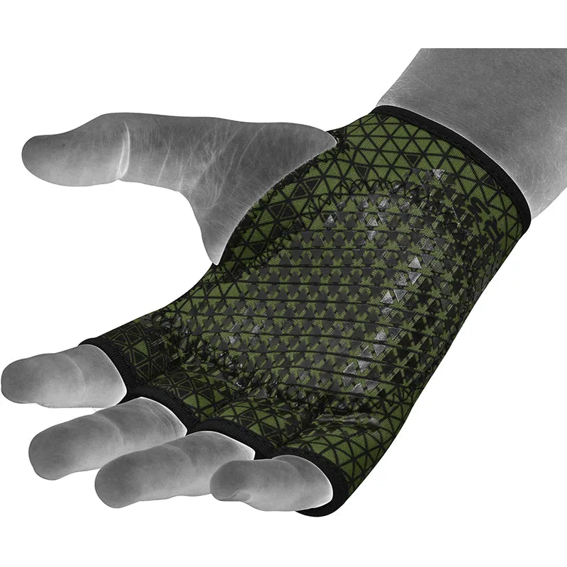 RDX R3 guanti palestra sollevamento pesi neoprene