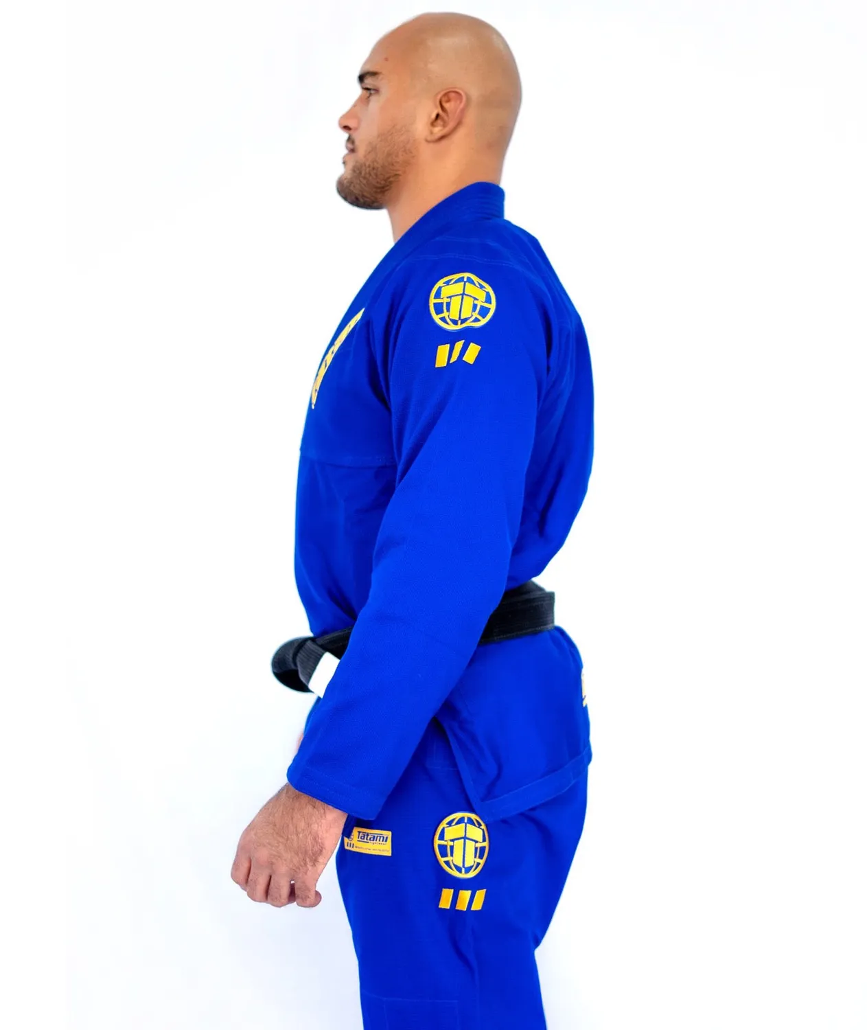 Tatami Pro Series Kimono BJJ Blu Oro A3 Leggero