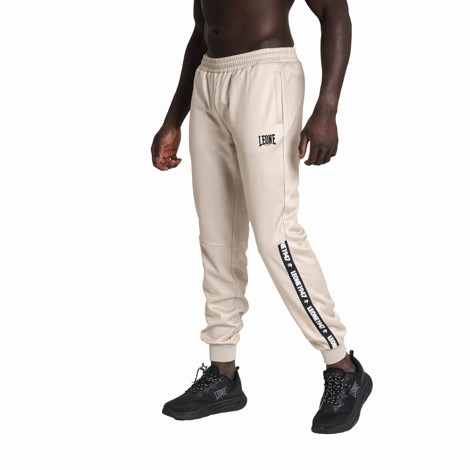 Leone 1947 Tape 47 ABX221 pantalone uomo corda XL bande laterali