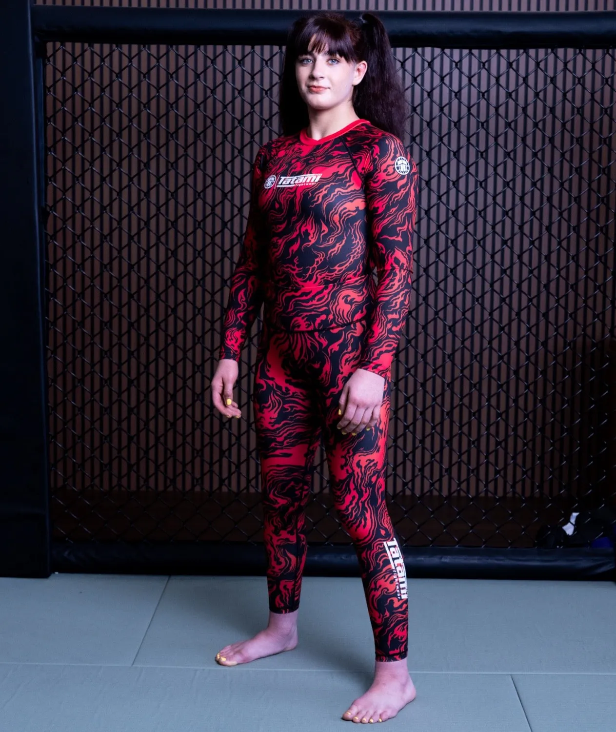 Tatami Helena Leggings Donna Lava Red spats