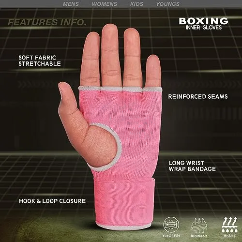 Farabi Kids sottoguanti ibridi boxe junior gel