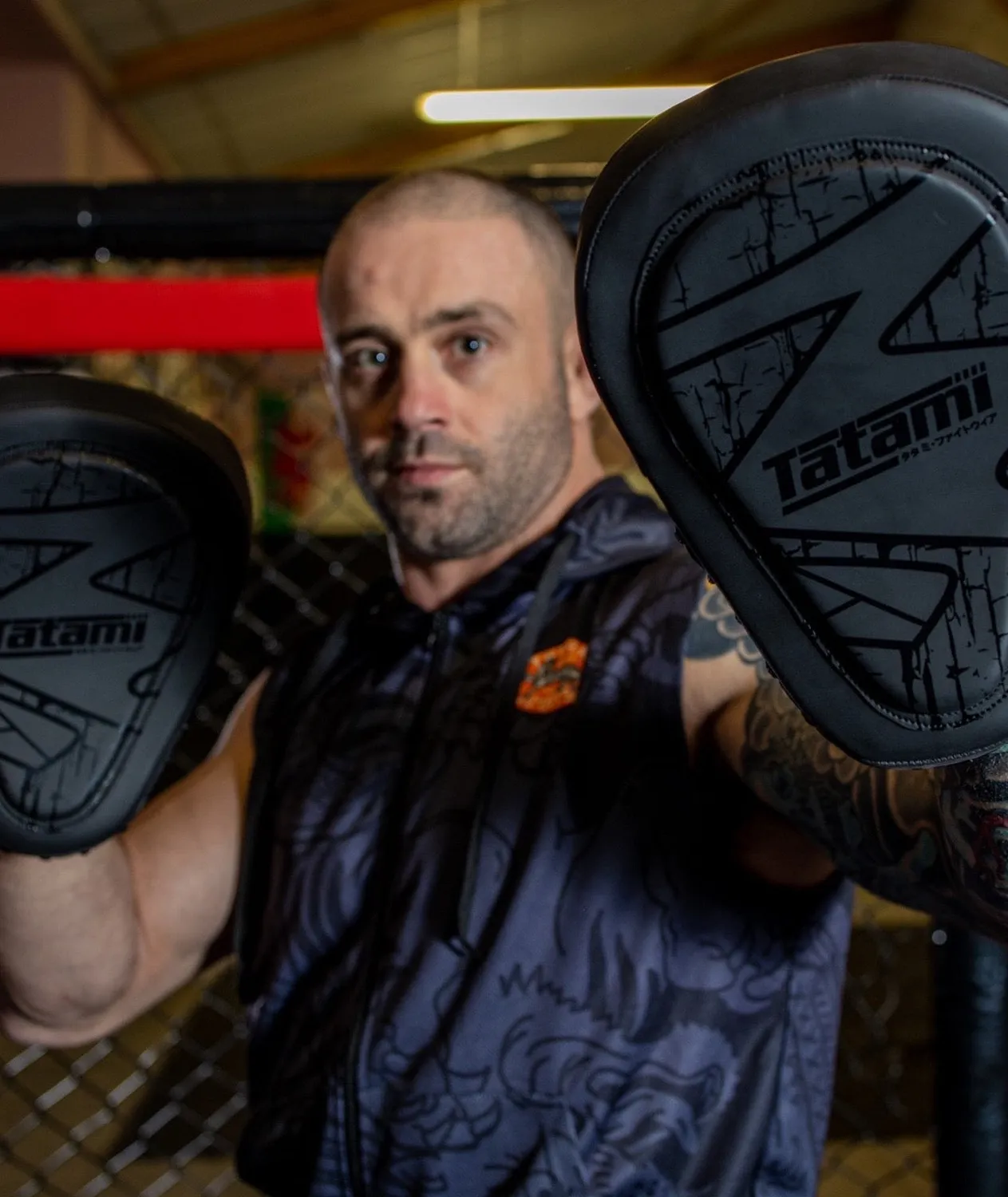 Tatami Obsidian Focus Mitt guanto da passata nero