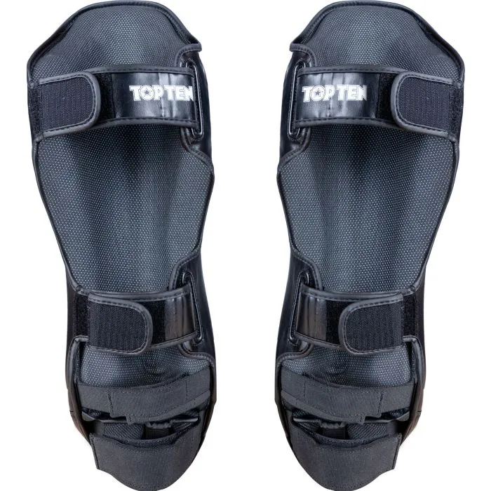 TOP TEN 4Tactical paratibie kickboxing pelle sintetica