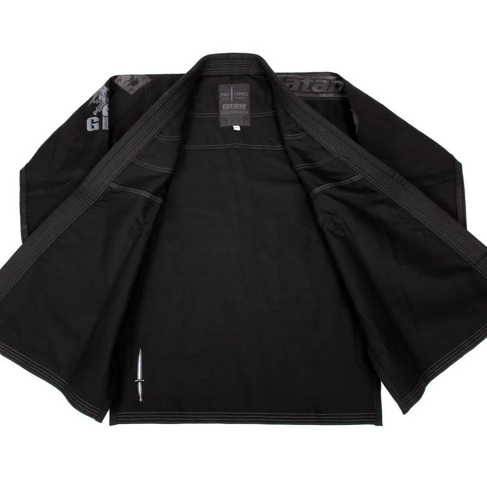 Tatami Fightwear REORG Tactical kimono BJJ nero leggero