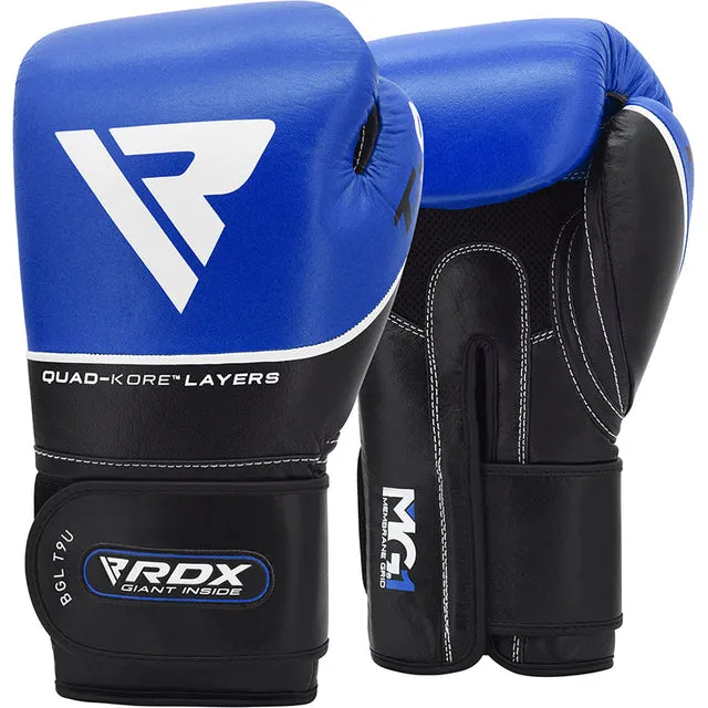 RDX T9 Ace Guanti Boxe Pelle Vera Resistente